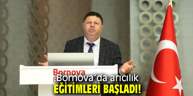 Bornova’da arıcılık eğitimleri başladı!