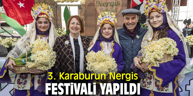 Nergis Festivali, Karaburun'da düzenlendi!