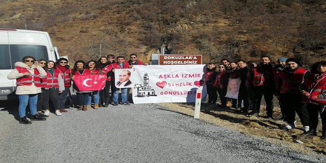 Aşkla İzmir Gençlik Gönüllüleri yola çıktı! 