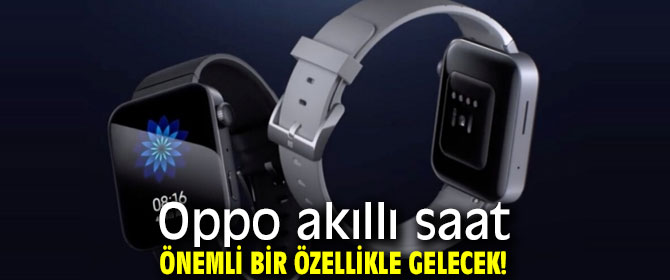 Oppo akıllı saatten EKG desteği!