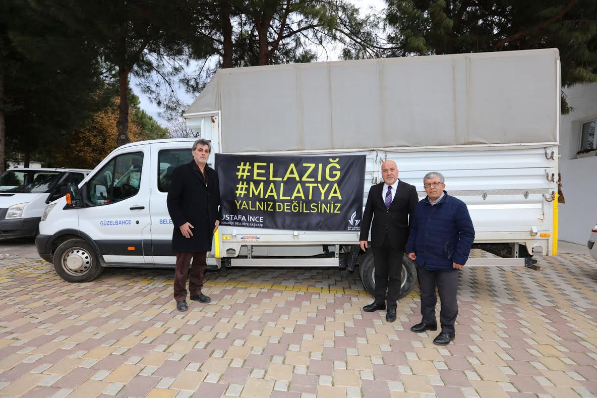 Güzelbahçe’den Yardım Yola Çıktı