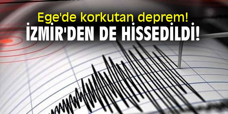 Manisa 5.1 ile sallandı! Çevre illerden de hissedildi