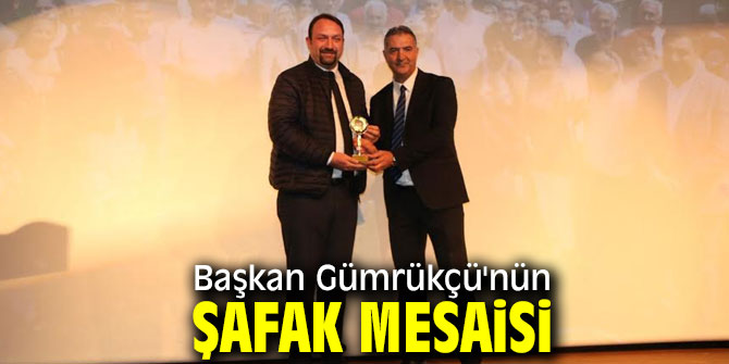 2019 Yılının "İz Bırakanı" Başkan Utku Gümrükçü!