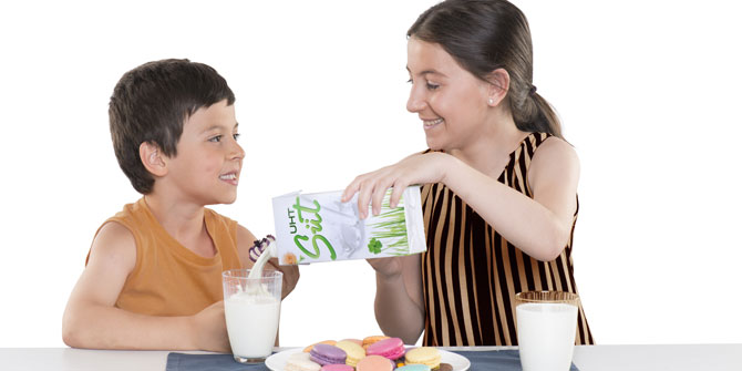 Her gün iki bardak süt doğru proteini içeriyor!