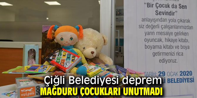Çiğli Belediyesi'nden "Bir Çocuk da Sen Sevindir"