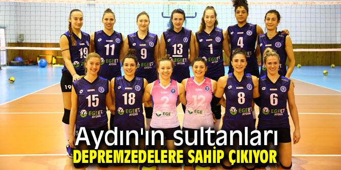 Aydın'ın sultanları depremzedelere sahip çıkıyor