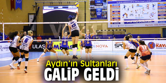 Aydın’ın Sultanları Nilüfer Belediyespor’u yendi!