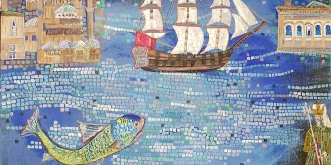 Ressam Büyükelçi Sedef Yavuzalp'ten "Bir İstanbul Masalı" sergisi