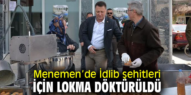 Menemen Belediyesi şehitleri unutmadı
