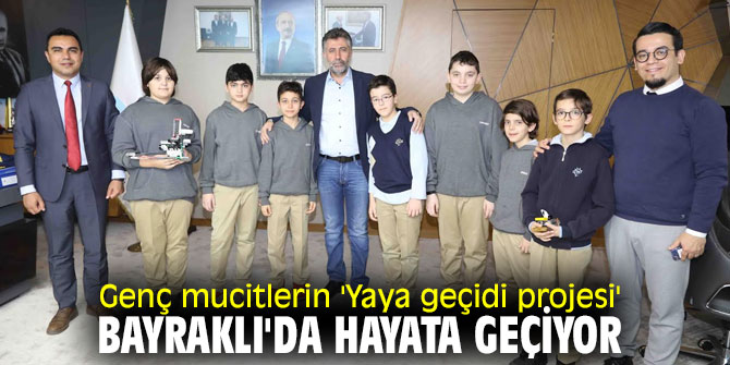 'Yaya geçidi projesi' Bayraklı'da
