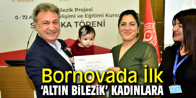 Bornovada İlk ‘Altın Bilezik’ kadınlara