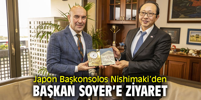 Japon Başkonsolos, Başkan Soyer'i ziyaret etti