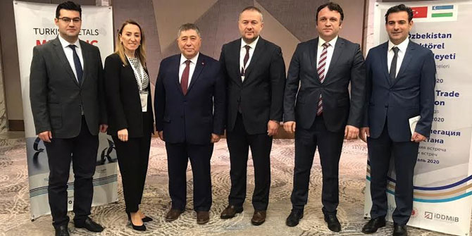 İDDMİB Özbekistan'da hedef daha fazla ihracat