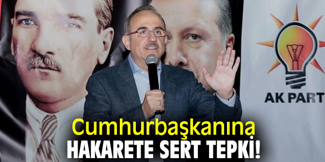 Cumhurbaşkanına hakarete sert tepki...