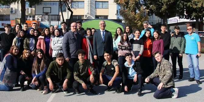 Rotary'den afet bilinçlendirme eğitimi!