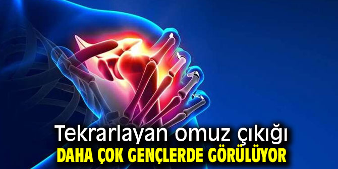 Tekrarlayan omuz çıkıklarına dikkat!