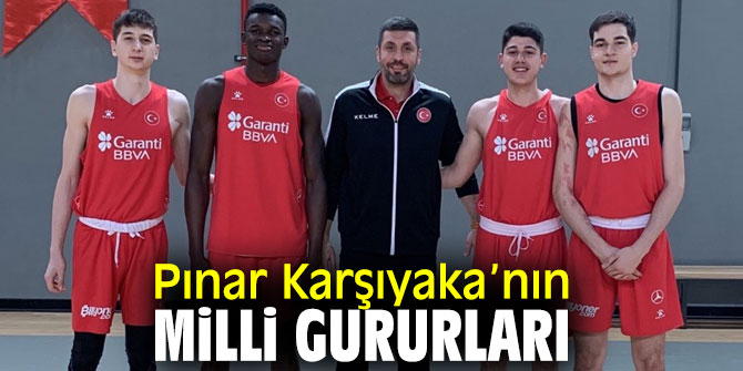 Pınar Karşıyaka’nın basketbolcuları milli formayı giyecek