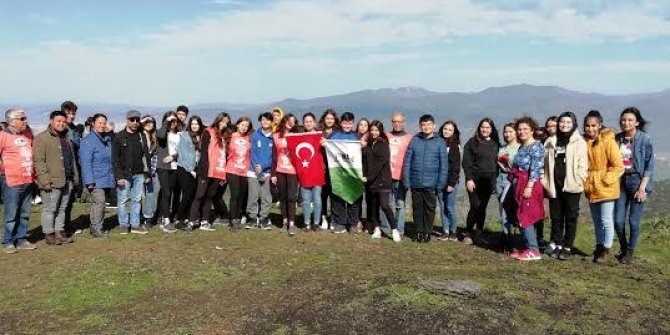 Aydın TEMA'dan şehit ve gaziler için fidan dikti!