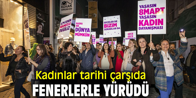 “Gece Gece Kemeraltı” etkinliği İzmir'de düzenledi