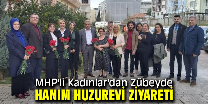 MHP'li Kadınlar Zübeyde Hanım Huzurevi'ni Ziyareti Etti!
