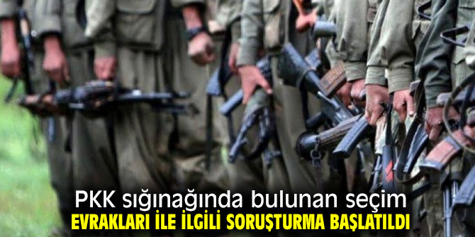 O evraklarla ilgili soruşturma başlatıldı!
