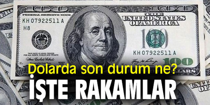 Dolarda son durum ne? İşte son rakamlar...