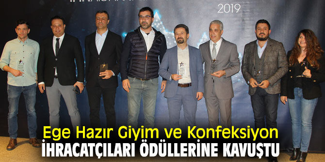 "Hazır Giyim ve Konfeksiyon İhracatının Yıldızları Ödül Töreni" düzenlendi!