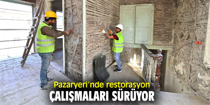 Pazaryeri’nde tarihi bir evi restore ediliyor!