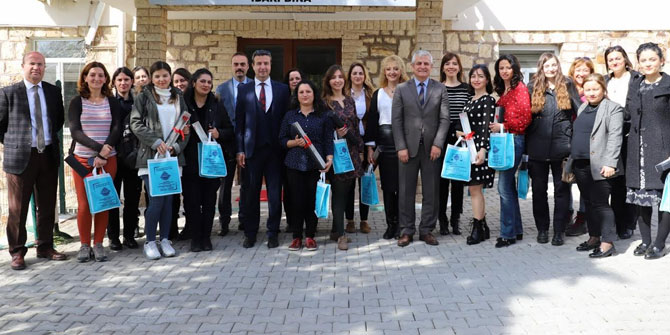 Foça Açık Ceza İnfaz Kurumu'nda 8 Mart sürprizi