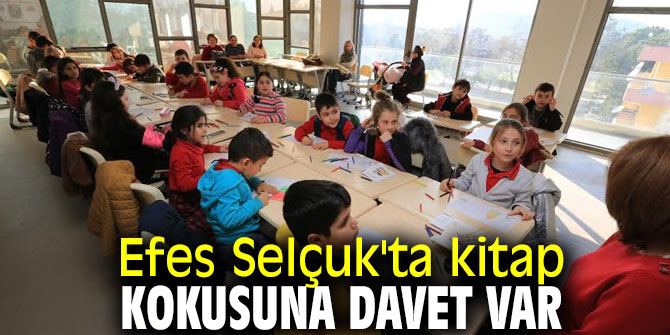Efes Selçuk'ta kitap kokusuna davet var