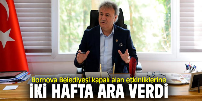 Bornova Belediyesi'nden coronavirüs önlemi