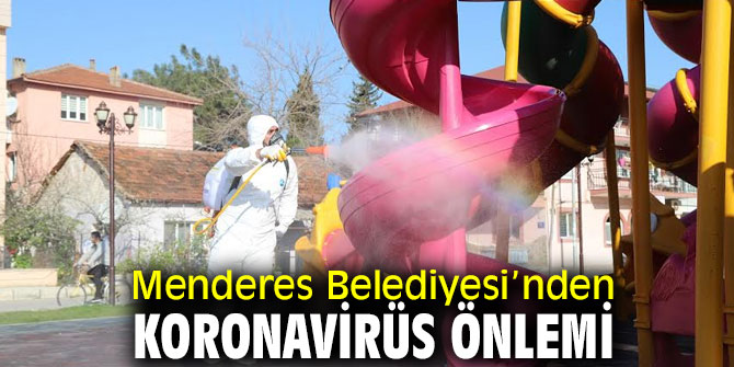 Menderes Belediyesi’nden Koronavirüs Önlemi
