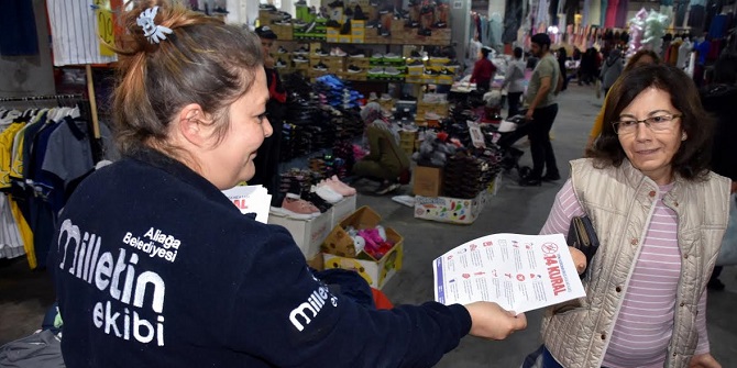 ALİAĞA’DA PANİK YOK TEDBİR VAR