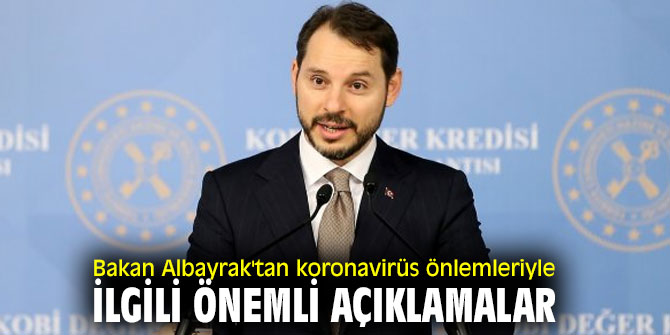 Bakan Albayrak'tan flaş koronavirüs açıklaması