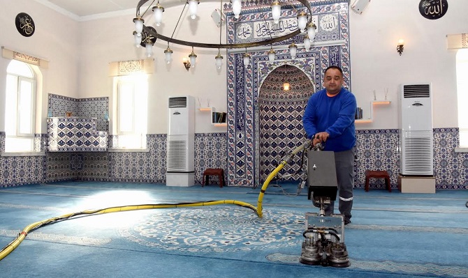 HİJYEN EKİPLERİ YENİ ŞAKRAN MAHALLESİ’NDE