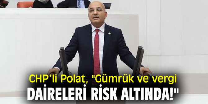 CHP’li Polat, gümrük ve vergi dairelerine dikkat çekti