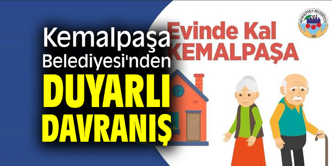 Kemalpaşa Belediyesinden duyarlı davranış