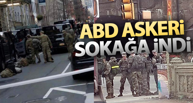 ABD Ordusu sokağa indi