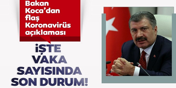Bakan Koca:' 9 yeni vefatımız var.