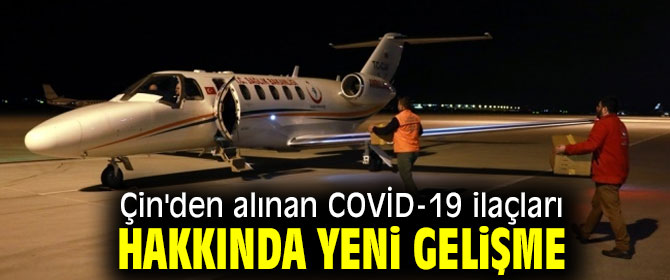  Çin'den alınan COVİD-19 ilaçları hakkında yeni gelişme