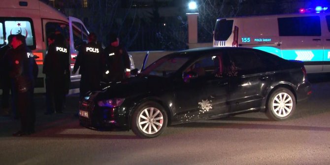 Seyir halindeki araca pompalı tüfekle saldırı: 1 yaralı