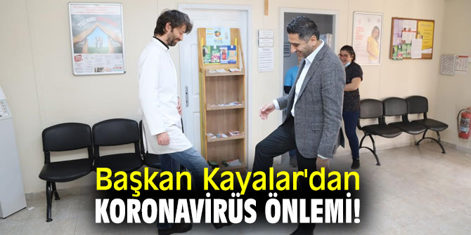 Başkan Kayalar'dan koronavirüs önlemi!