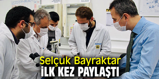 Selçuk Bayraktar ilk kez paylaştı