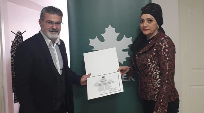 GELECEK PARTİSİ’NE SELANİKLİ KADIN KOLLARI BAŞKANI