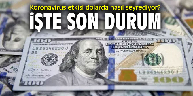 Koronavirüs etkisi dolarda nasıl seyrediyor?