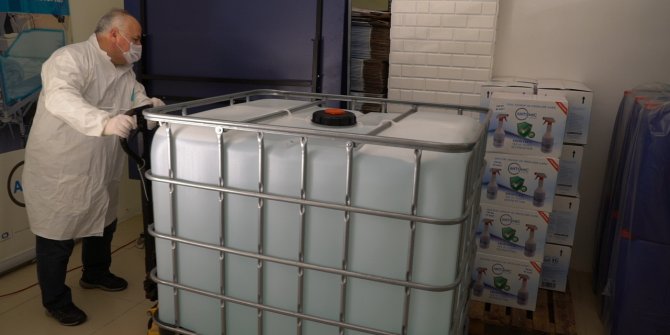 Sabancı Holding'den dezenfektan desteği!