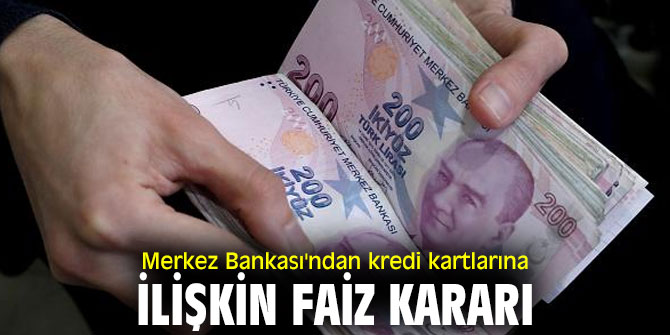 Merkez Bankası'ndan flaş faiz kararı