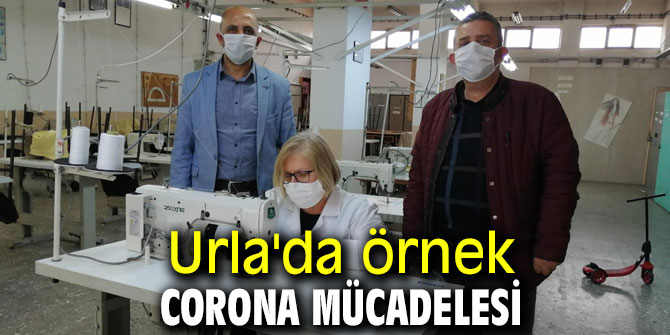 Urla'da örnek Corona mücadelesi