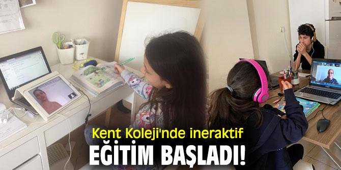 Kent Koleji'nde ineraktif eğitim başladı!