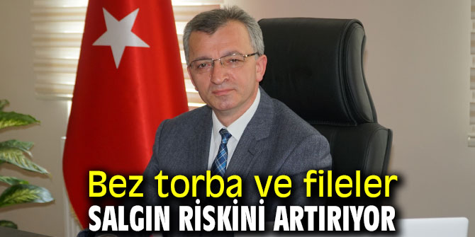 Uzmanlar sağlık için tek kullanımlık poşet öneriyor